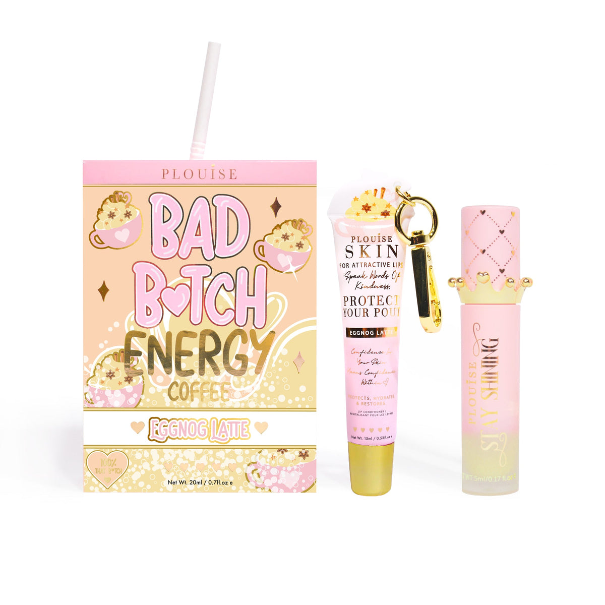 Bad Bitch Energy Lip Conditioner & Lip Oil Duo - Hidden Gems