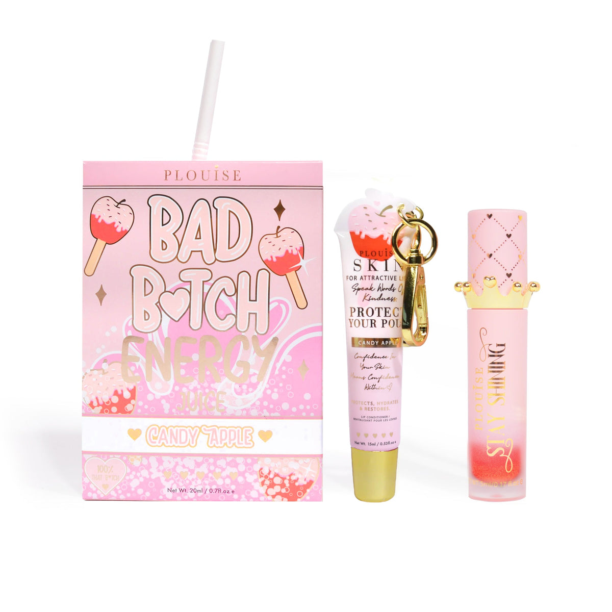 Bad Bitch Energy Lip Conditioner & Lip Oil Duo - Hidden Gems