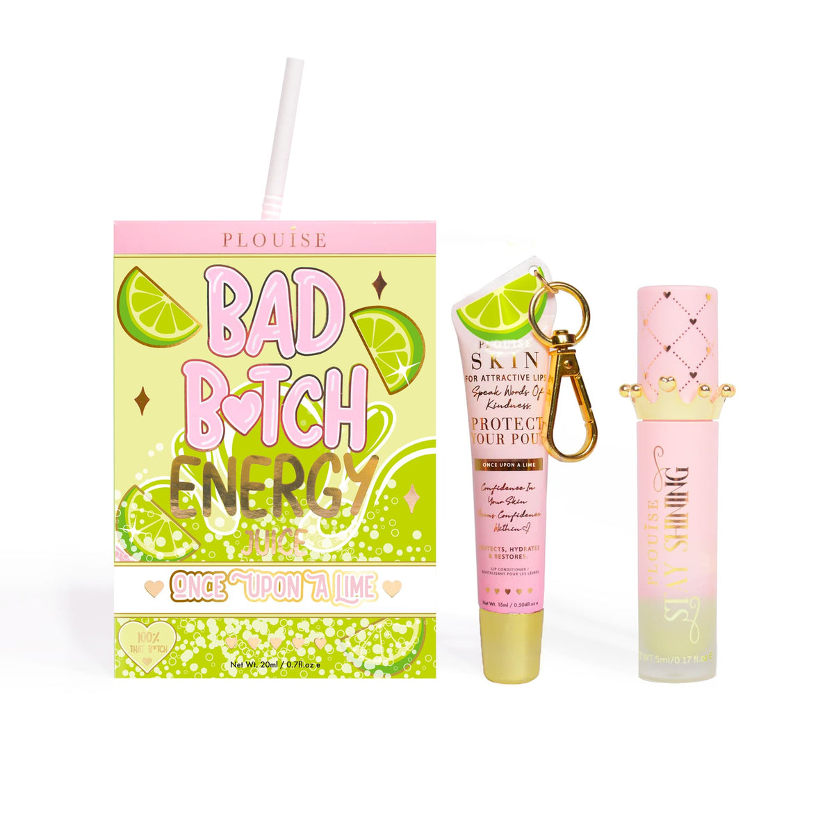 Bad Bitch Energy Lip Conditioner & Lip Oil Duo - Hidden Gems