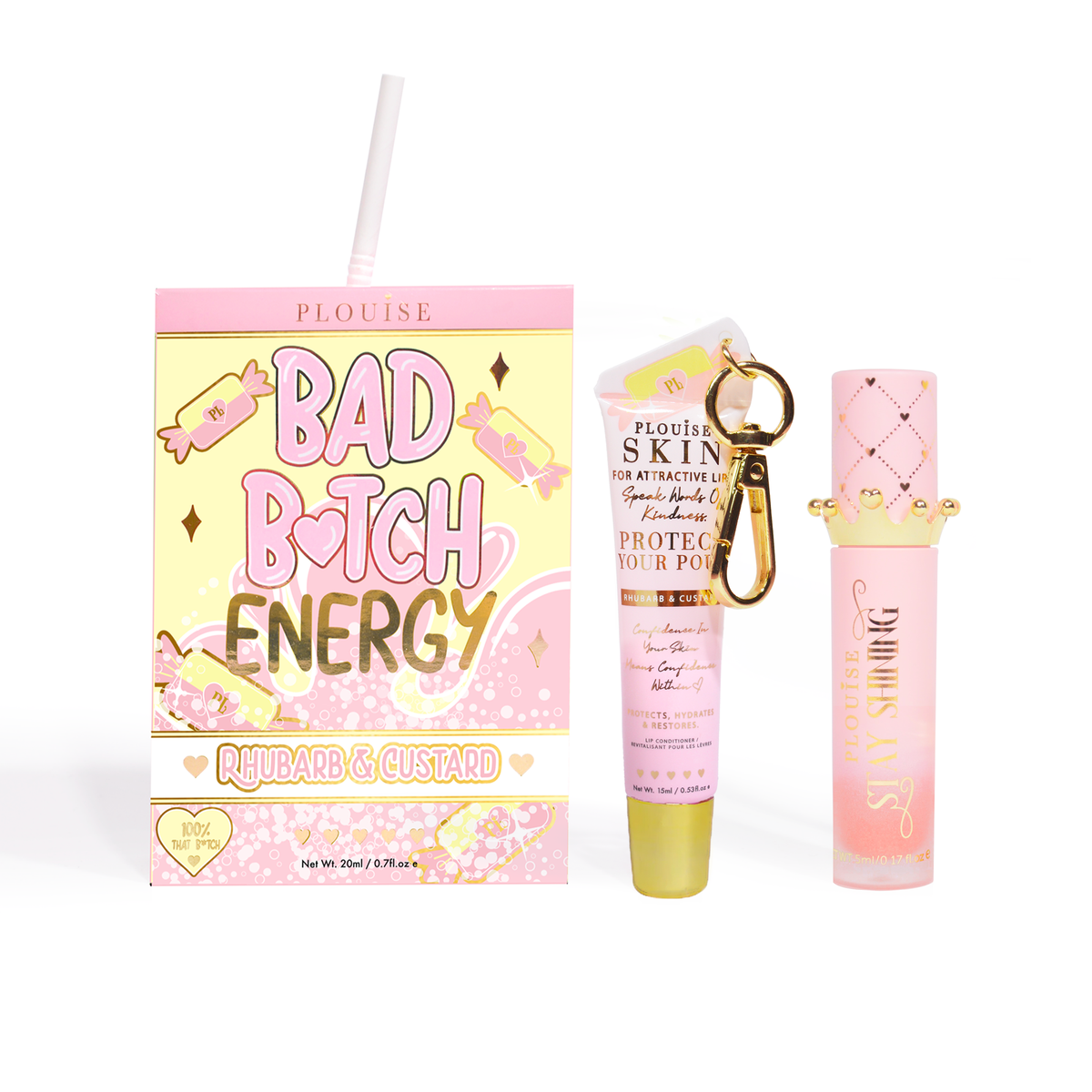 Bad Bitch Energy Lip Conditioner & Lip Oil Duo - Hidden Gems