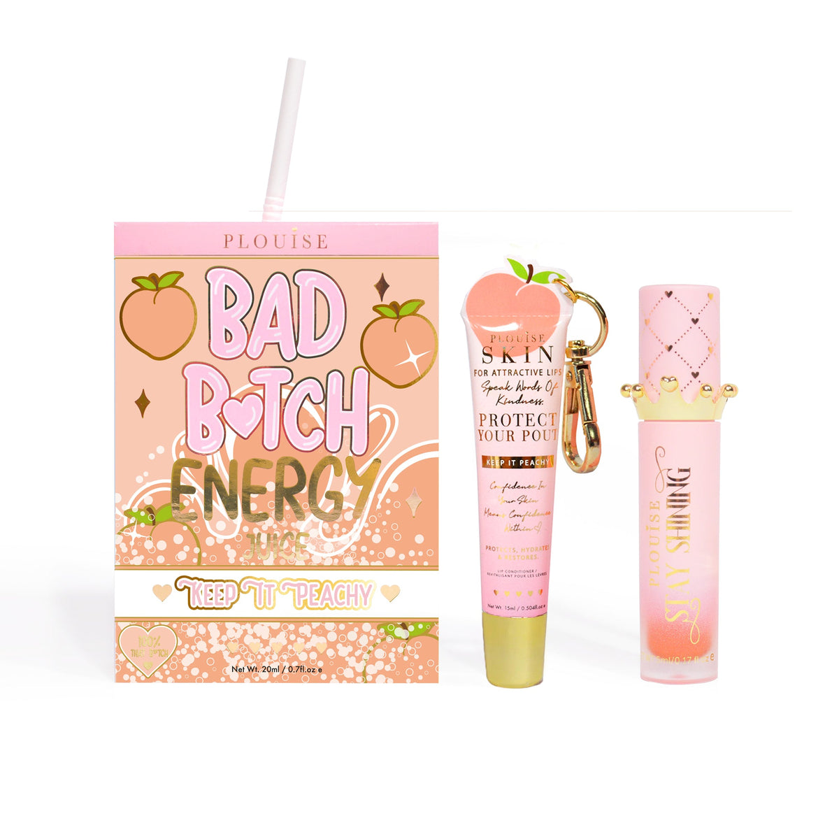 Bad Bitch Energy Lip Conditioner & Lip Oil Duo - Hidden Gems