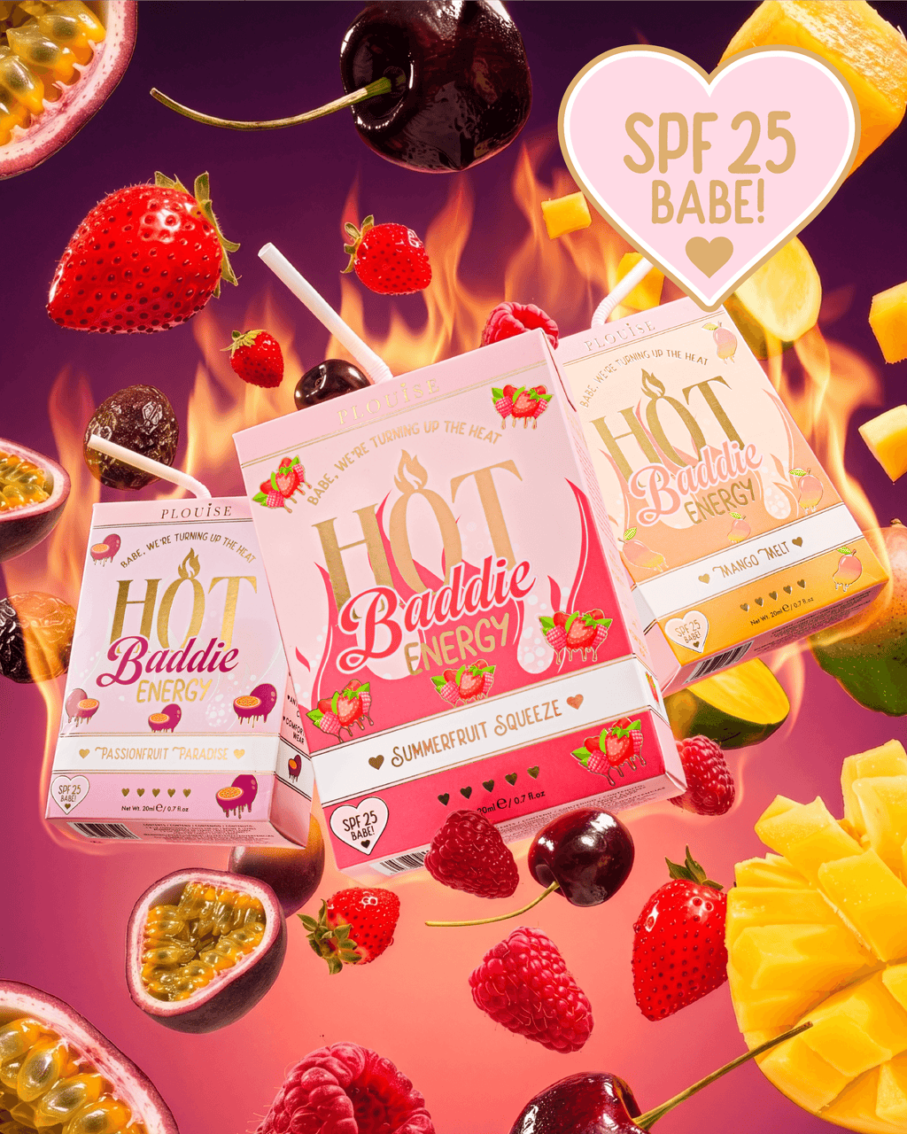 Hot Baddie Energy SPF Lip Conditioner & Lip Oil Duo