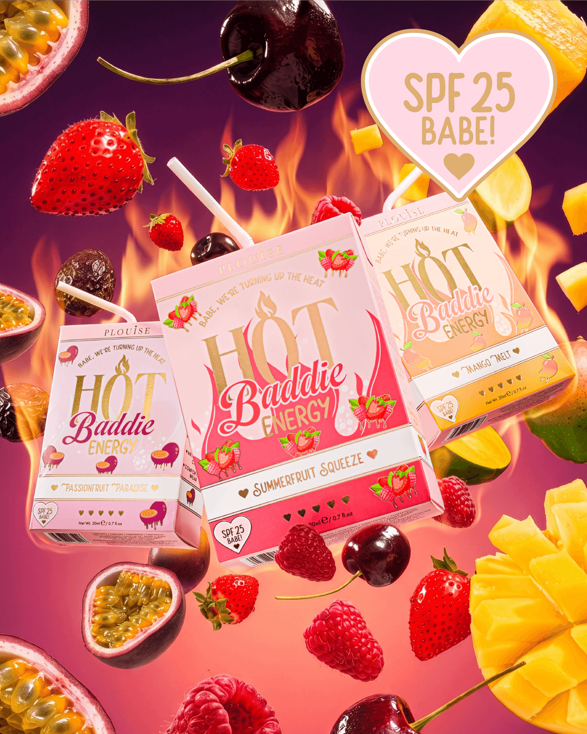 Hot Baddie Energy SPF Lip Conditioner & Lip Oil Duo