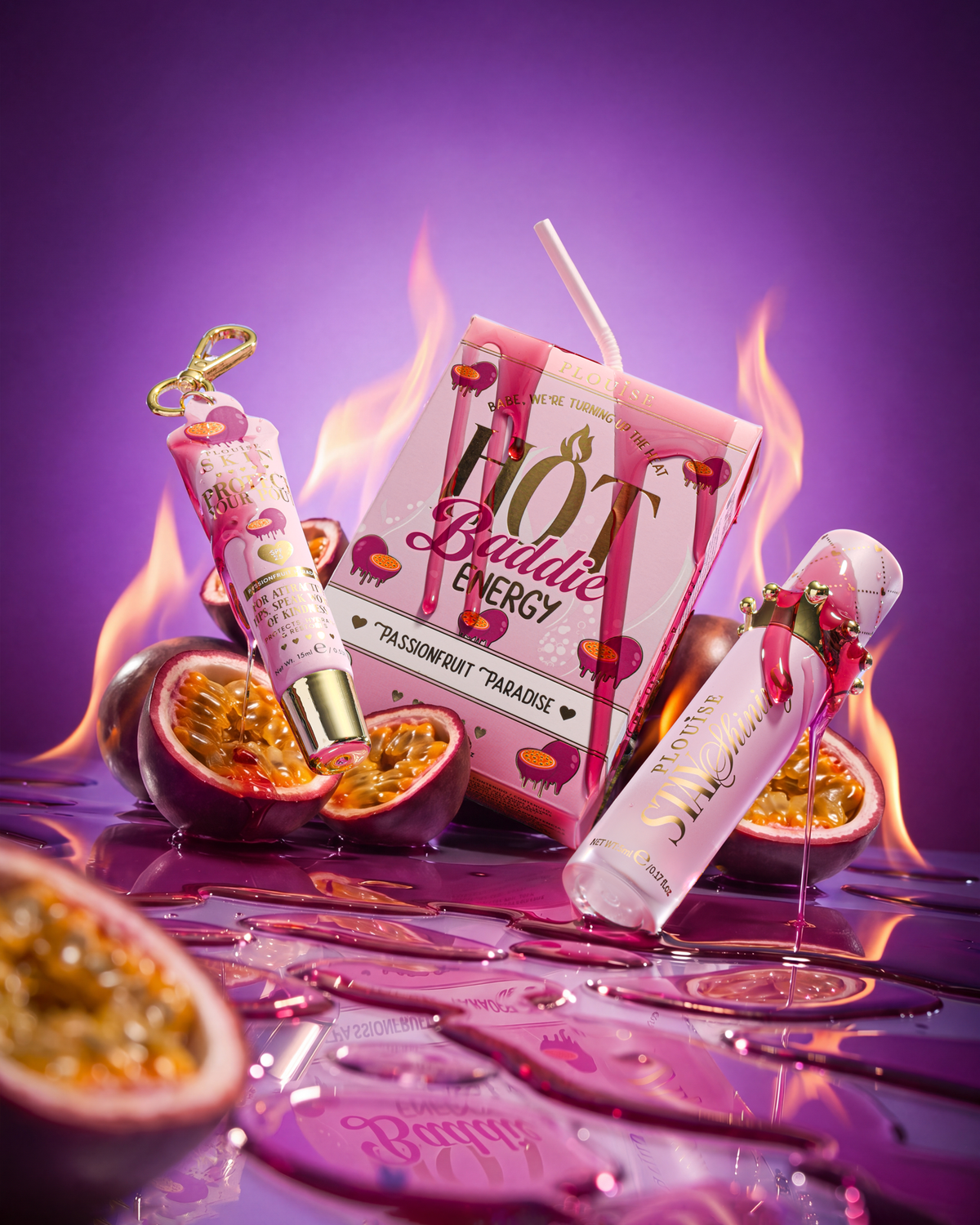 Hot Baddie Energy SPF Lip Conditioner & Lip Oil Duo