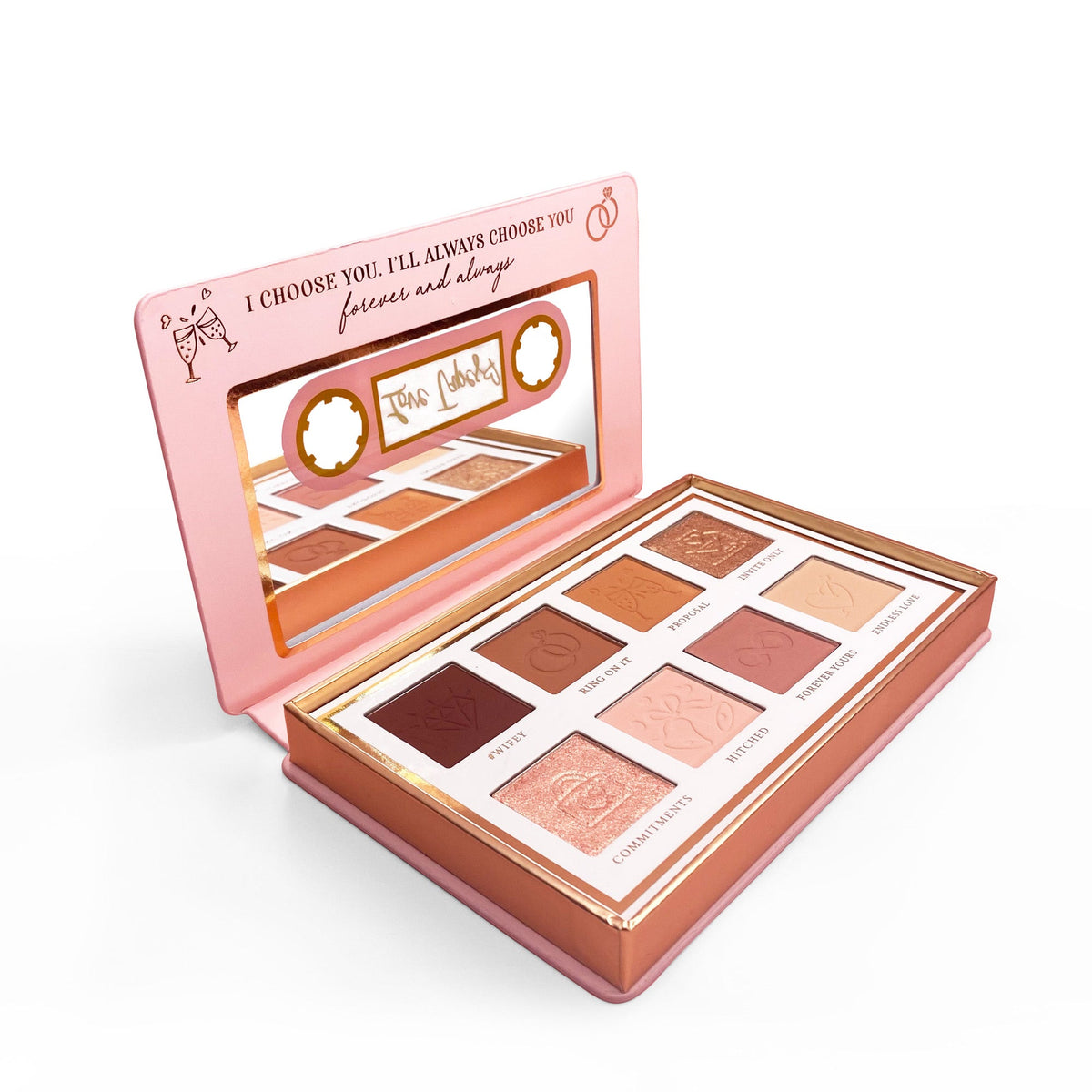 Love Tapes Eyeshadow Palette - Hidden Gems