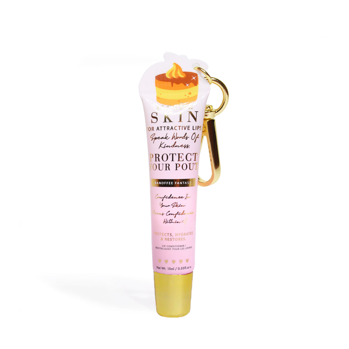 Protect Your Pout Keychain Lip Conditioner - Hidden Gems