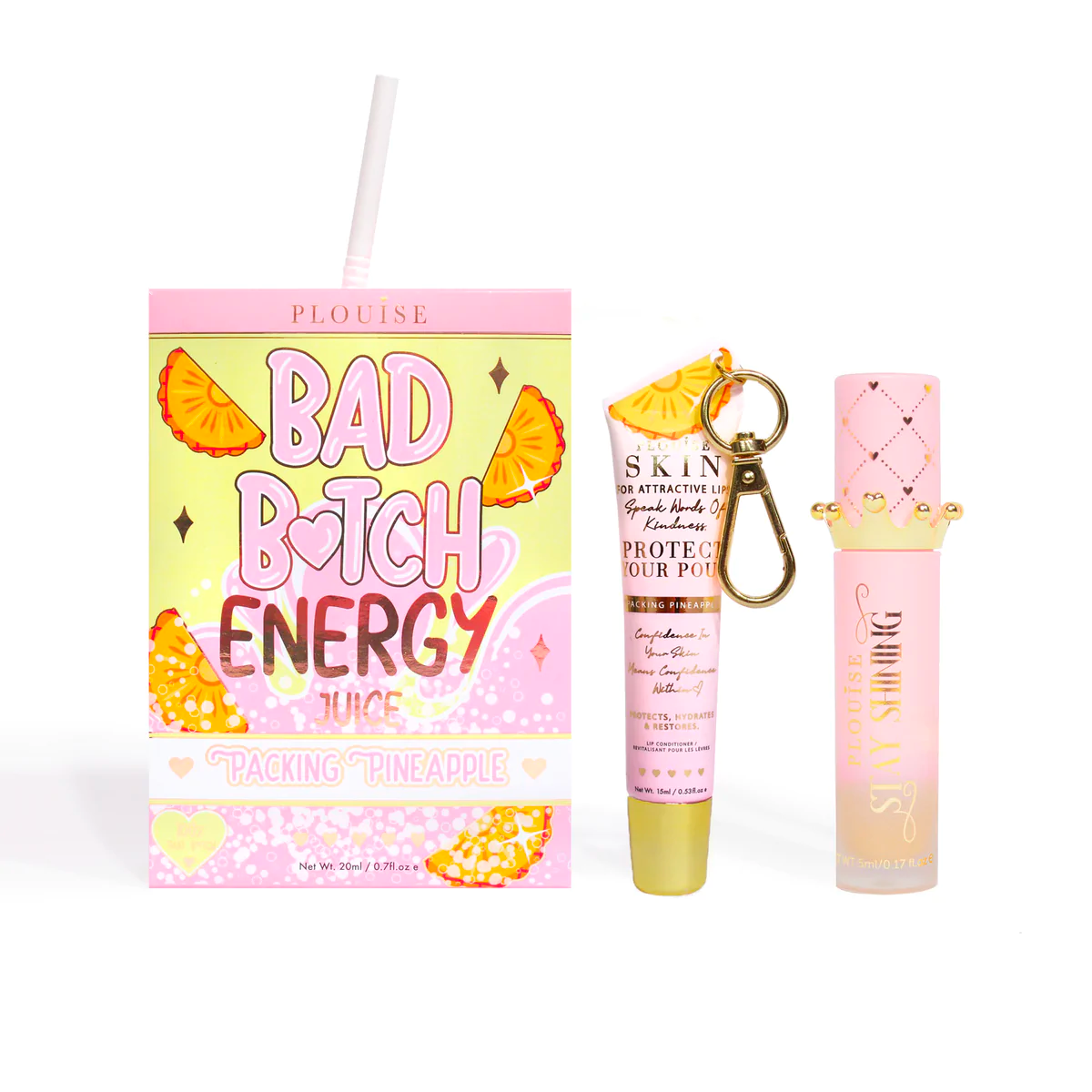 Bad Bitch Energy Lip Conditioner & Lip Oil Duo - Hidden Gems