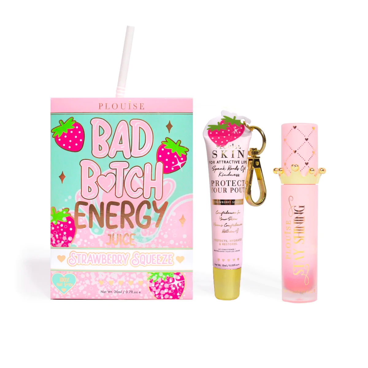 Bad Bitch Energy Lip Conditioner & Lip Oil Duo - Hidden Gems