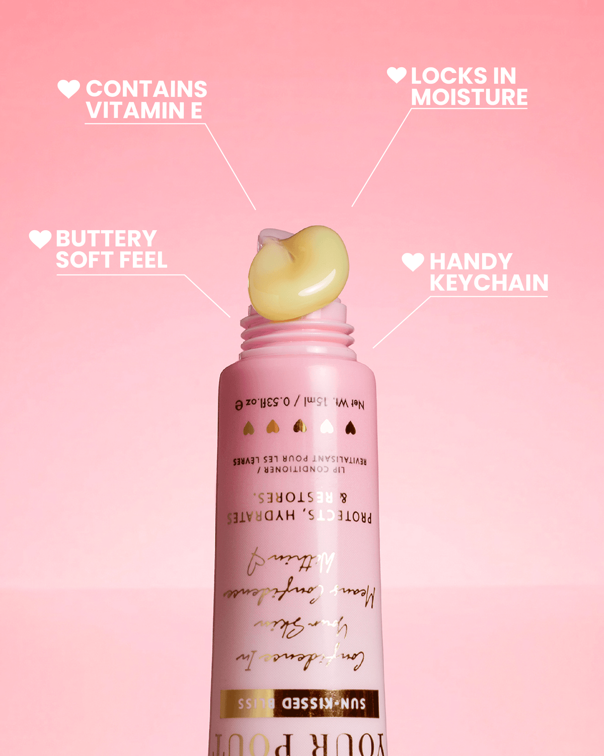 Protect Your Pout Keychain Lip Conditioner - Hidden Gems