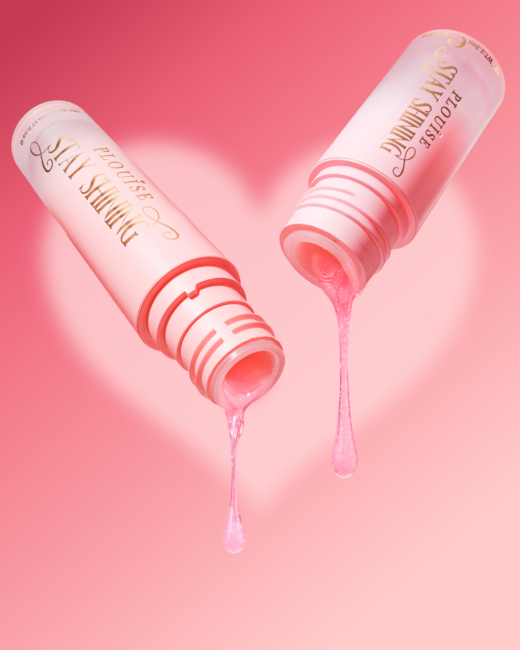 Bestie And Me Heart To Heart Charm Lip Oil Set