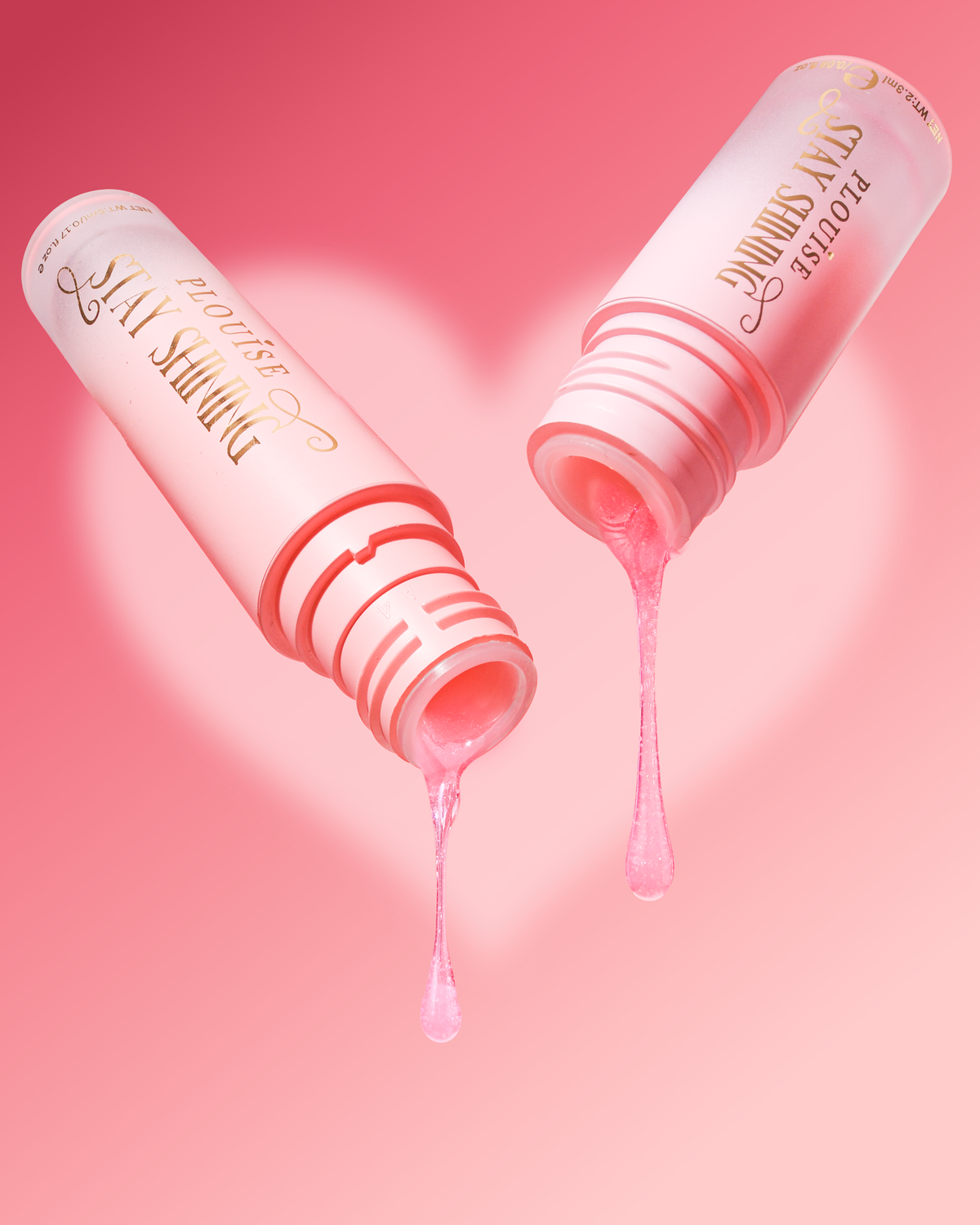 Bestie And Me Heart To Heart Charm Lip Oil Set